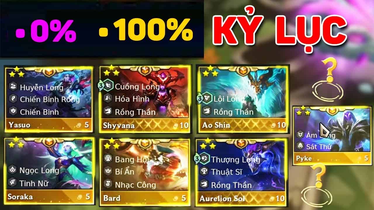 100% TỈ LỆ ROLL TƯỚNG 5 + 10 VÀNG - DÁT VÀNG FULL TƯỚNG 3 SAO LẬP KỶ LỤC THẾ GIỚI